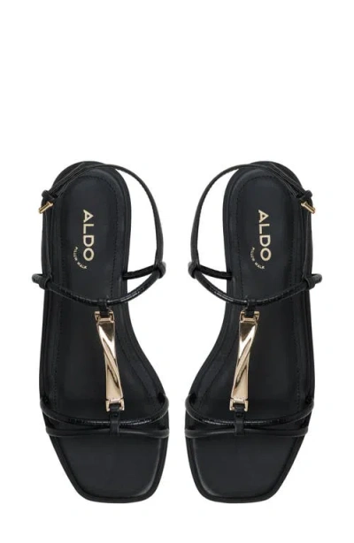 Aldo Ebaeryn Ankle Strap Sandal In Black