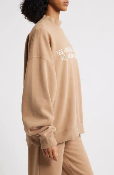 Happy Camp3r Own Other Clothes Mock Neck Sweatshirt In Animal Print