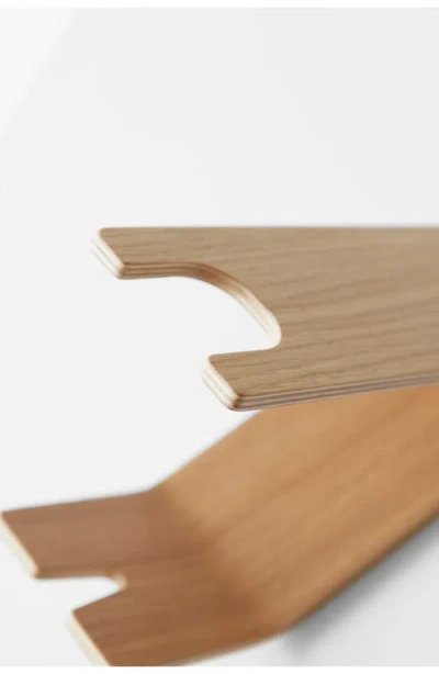 Yamazaki Hair Dryer & Iron Stand In Brown