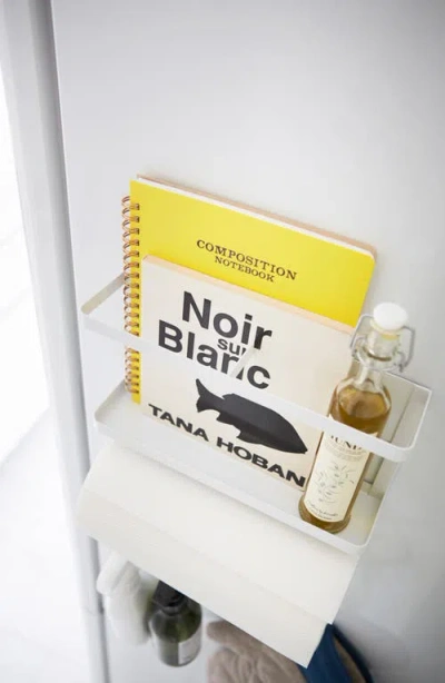 Yamazaki Magnetic Kitchen Organizer In White