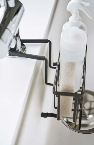 Yamazaki Hanging Sponge Caddy In Black