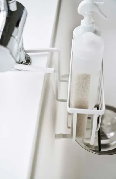 Yamazaki Hanging Sponge Caddy In White