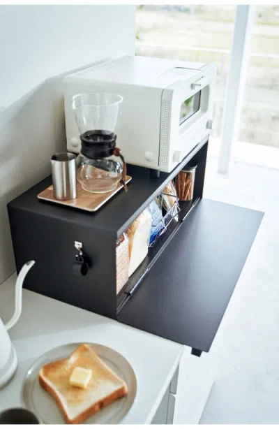 Yamazaki Wide Bread Box In Black