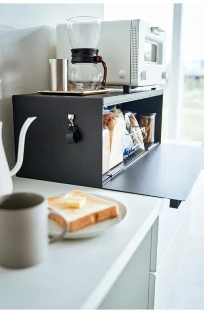 Yamazaki Wide Bread Box In Black