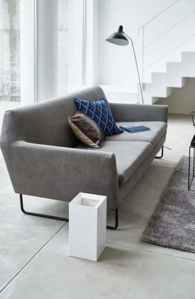 Yamazaki Trash Can In White