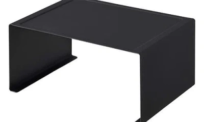 Yamazaki Stackable Countertop Shelf In Black