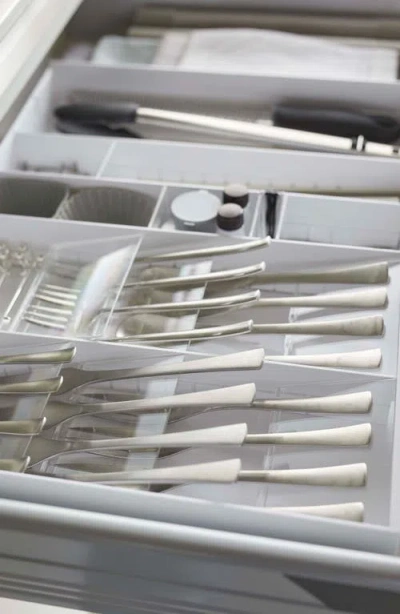 Yamazaki Expandable Cutlery Organizer In White