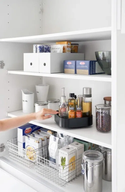 Yamazaki Square Lazy Susan In Black