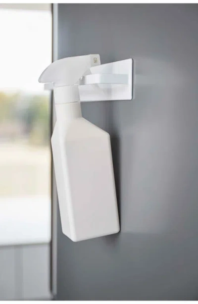 Yamazaki Magnetic Kitchen Towel Hanger In White