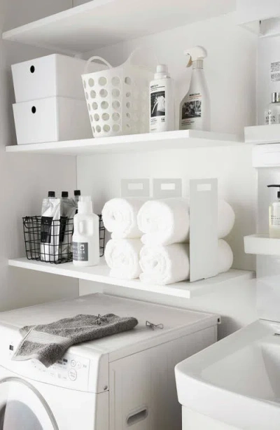 Yamazaki Towel Storage Organizer In White