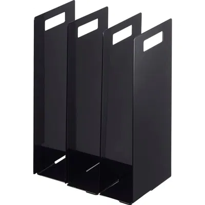 Yamazaki Towel Storage Organizer In Black