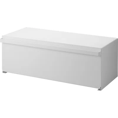 Yamazaki Wide Bread Box In White