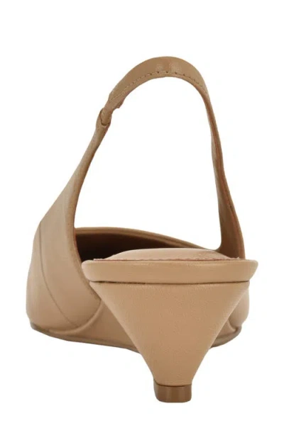 Calvin Klein Women's Mavalyn Tapered Low Wedge Slingback Pumps In Multi