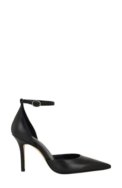 Calvin Klein Women's Olettia Ankle Strap Stiletto Pumps In Black