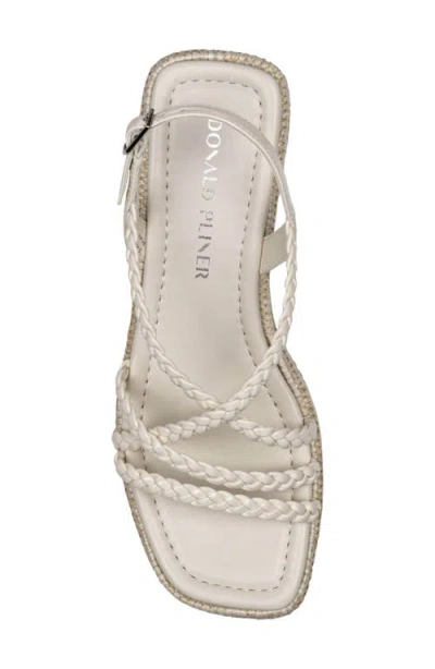 Donald Pliner Rosalie Slingback Sandal In White