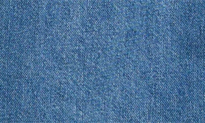 Allsaints Enna Embellished Denim Snap-up Shirt In Blue