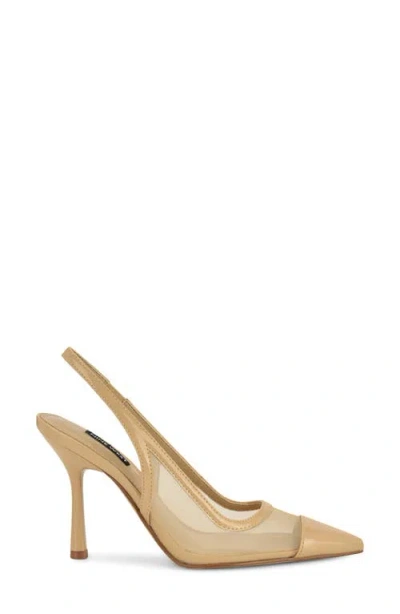 Nine West Women's Jermain Slingback Dress Pumps In Brown