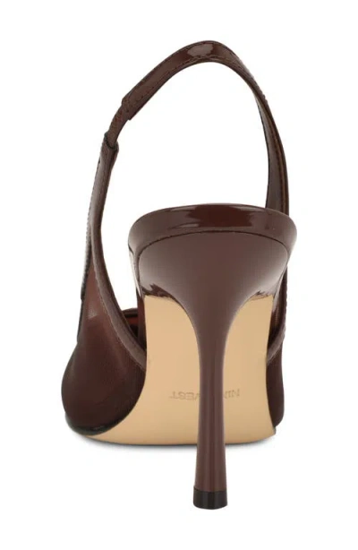 Nine West Women's Jermain Slingback Dress Pumps In Brown