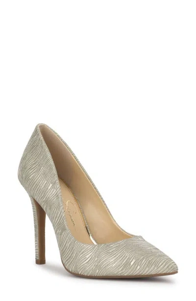 Jessica Simpson Cassani Pointy Toe Pump In Gray