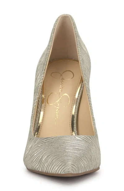 Jessica Simpson Cassani Pointy Toe Pump In Gray