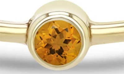 Zoë Chicco Opal Stacking Ring In Gold