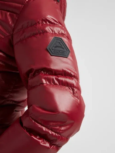 Jack1t R4d Tramline Racer Hooded Puffer Jacket In Multi