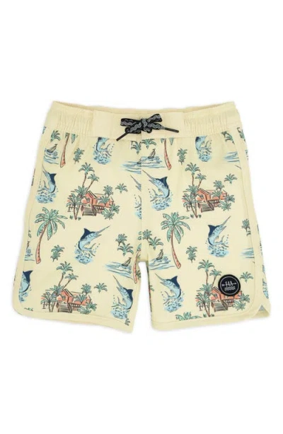 Feather 4 Arrow Kids' Sun Glow Board Shorts