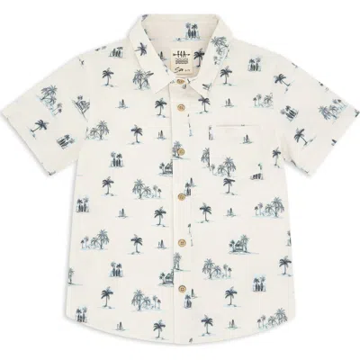 Feather 4 Arrow Kids' Aloha Short Sleeve Button-up Shirt In Multi