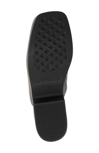 Aerosoles Chata Leather Mule In Black