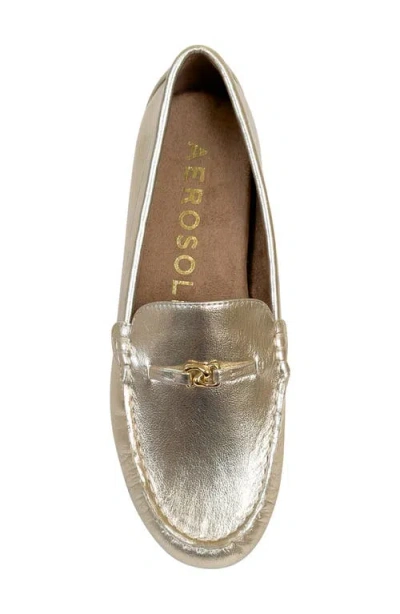 Aerosoles Women's Drita Flat In Gold