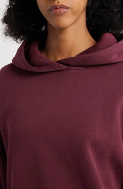 Pacsun Core Washed Hoodie In Burgundy
