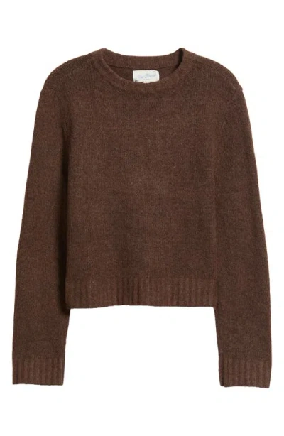 Pacsun Naomi Crewneck Sweater In Brown