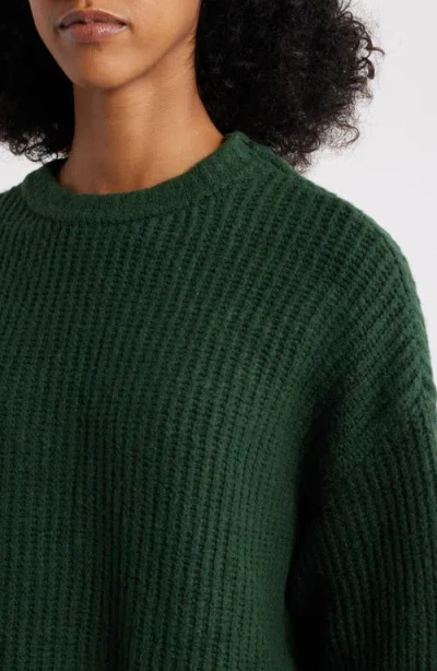 Pacsun Alexia Oversize Rib Sweater In Green
