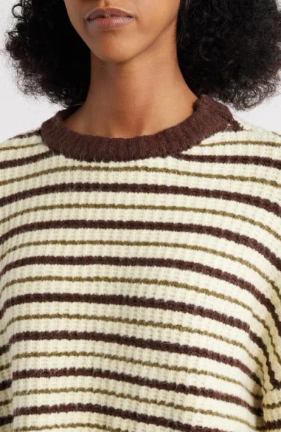 Pacsun Alexia Oversize Rib Sweater In Neutral