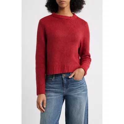 Pacsun Naomi Crewneck Sweater In Red