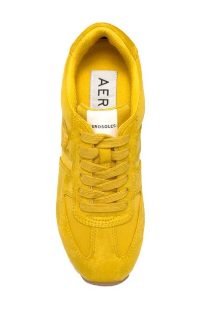 Aerosoles Women's Jett Sport Sneaker In Gold