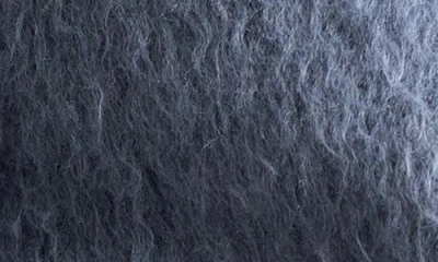 Topshop One-button Blazer Coat In Gray