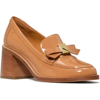 Kate Spade New York Deco Bow Loafer Pump In Brown