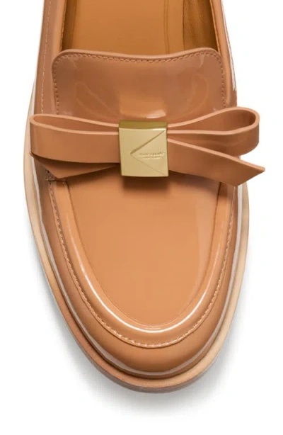 Kate Spade New York Deco Bow Loafer Pump In Brown