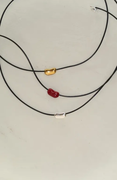 Joiana Jewelry Mello Stone Necklace In Gold