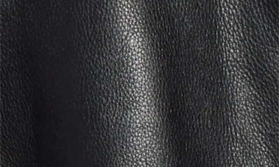 Totême Paneled Textured-leather Jacket In Black