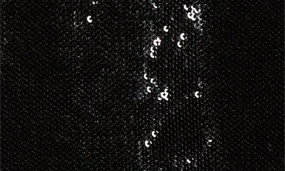 Totême Toteme Curved Sequin Tank In Black