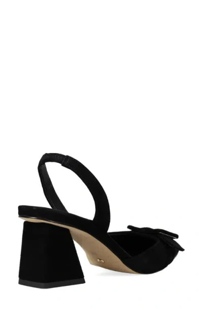 Pelle Moda Imia Slingback Pointed Toe Pump In Black