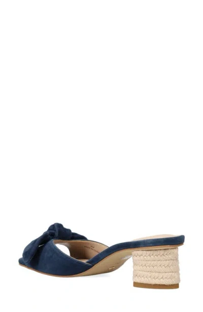 Pelle Moda Eaden Slide Sandal In Blue