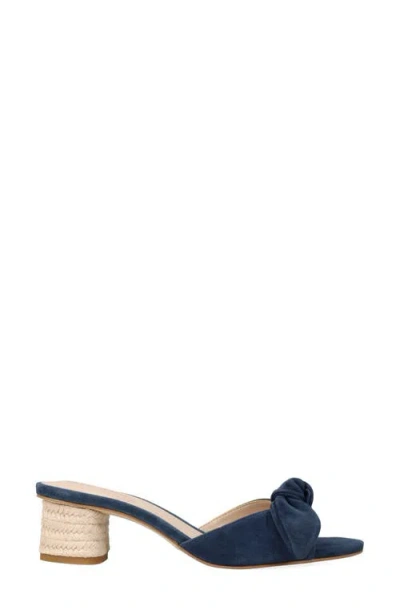 Pelle Moda Eaden Slide Sandal In Blue