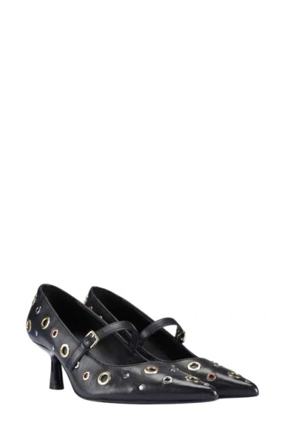 Saint G Cosima Pointed Toe Mary Jane Pump In Multi