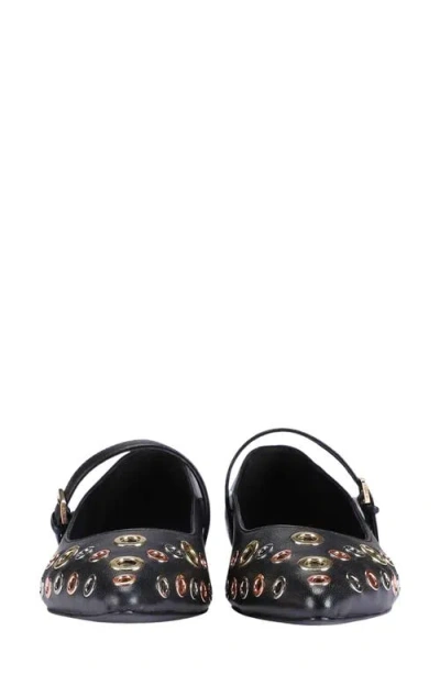 Saint G Josh Pointed Toe Mary Jane Flat In Multi