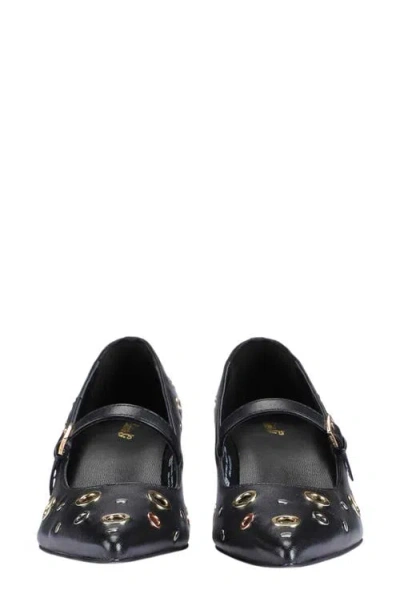 Saint G Cosima Pointed Toe Mary Jane Pump In Multi