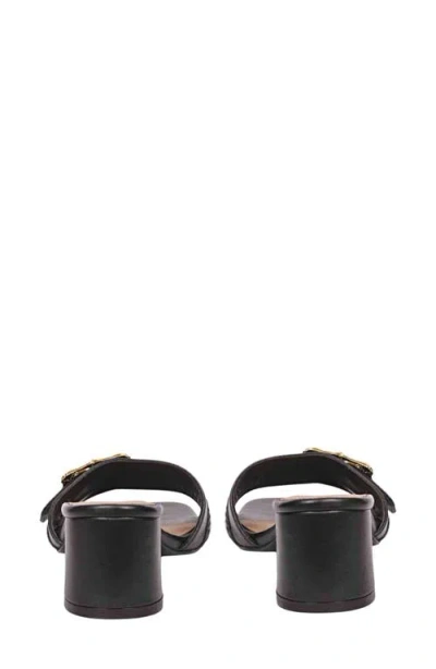 Saint G Glo Slide Sandal In Black