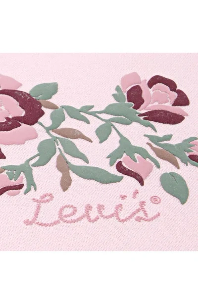 Levi's Kids' Meet & Greet Western Graphic Sweatshirt In Pink